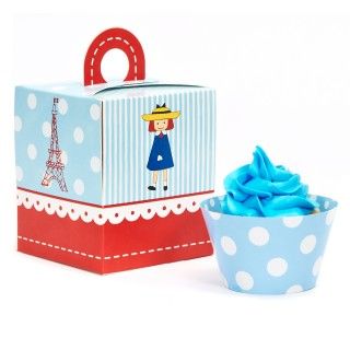 Madeline Cupcake Wrapper Combo Kit