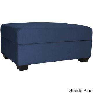 Vanderbilt Tufted Padded Hinged 36 X 24 Storage Ottoman Bench