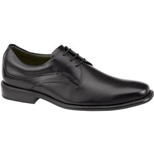 Johnston & Murphy Mens Tilden Plain Toe Black Shoes, Size 9 W   20 0545