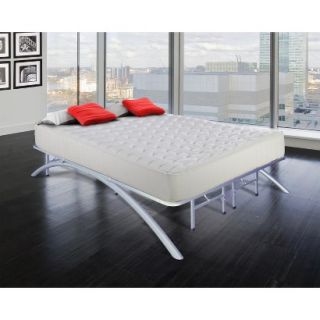 Queen Bed Frame Eco Lux Arch Support Platform Bed Frame   Silver