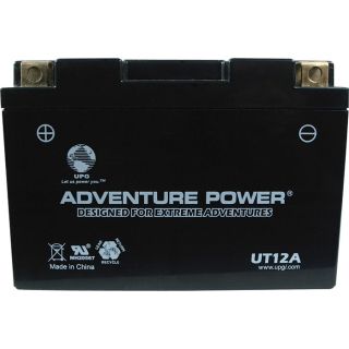 UPG Sealed Motorcycle Battery   12V, 9.5 Amps, Model UT12A
