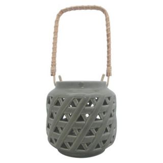 Threshold Ceramic Lantern   Grey (Large)