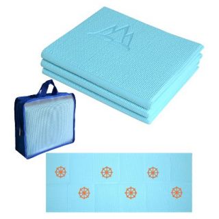 Khataland YoFoMat KIDS Folding Yoga Mat   Sky Blue