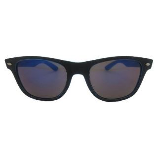 Womens Color Block Surf Sunglasses   Blue/Black