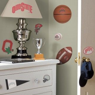 Ohio State Buckeyes Removable Wall Decals