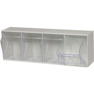 Quantum Storage Tip Out Storage Bin   6 5/8 Inch x 23 5/8 Inch x 8 1/8 Inch