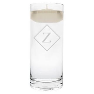 Diamond Initial Floating Unity Candle Z