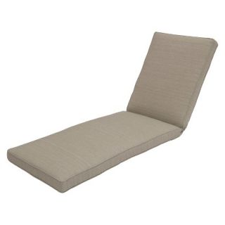 Outdoor Patio Cushion Threshold Tan Chaise Lounge, Belvedere Collection
