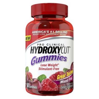 Pro Clinical Hydroxycut Gummies Mixed Fruit   60 Count