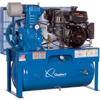 Quincy Compressor QP Pressure Lubricated Reciprocating Air Compressor   14 HP