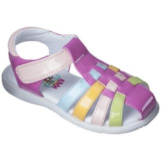Toddler Girls Rachel Shoes Summertime Sandals   Fuchsia 5