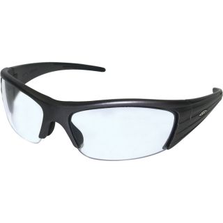 3M Fuel X2 Safety Eyewear   Gray Frame, Clear Lens, Model 90877