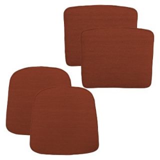 Patio Cushion Set Threshold 4 Piece Orange for, Loft Collection