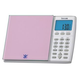 Taylor 6.6 Pound Biggest Loser Nutrition Scale   Pink