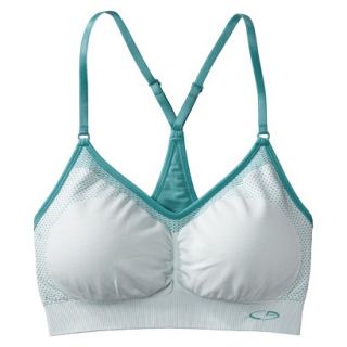 C9 by Champion Womens Seamless Bra With Removable Pads   Vintage Teal XXL