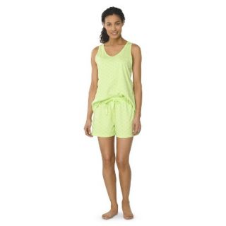 Of The Moment Womens Pajama Set   Green Floral L