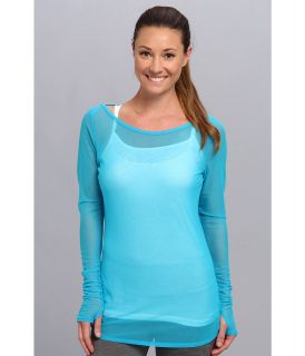 Reebok SW L/S Layer Womens Long Sleeve Pullover (Blue)