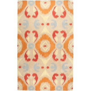 Hand tufted Averlo Beige Area Rug (5 X 8)