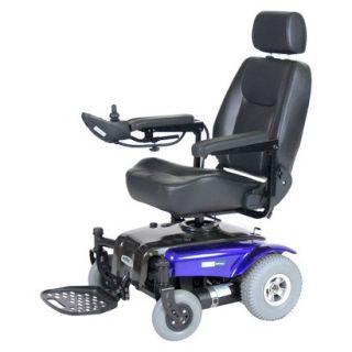 Medalist Rear Wheel Drive Power Wheelchair   20, Midnight Blue
