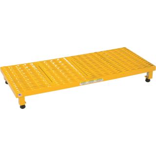 Vestil Adjustable Work Mate Stand   Serrated Deck, 48 Inch L x 19 Inch W, 8