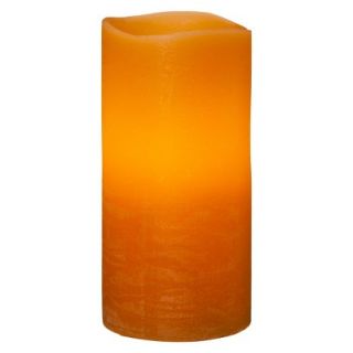 Threshold 3x6 LED Mottled Pillar   Orange