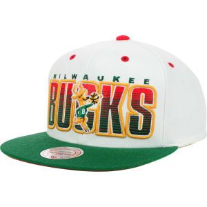 Milwaukee Bucks Mitchell and Ness NBA Home Stand Snapback Cap