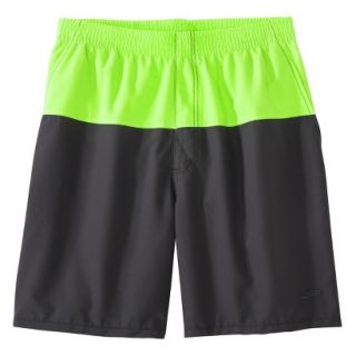 C9 By Champion Mens 7 Elastic Waist Swim Shorts   Green XL