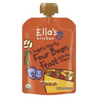 Ellas Kitchen Organic Baby Food Pouch   Four Bean Feast 4.5 oz (7 Pack)