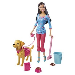 Barbie Potty Training Taffy Nikki Fashion Doll and Pet Playset