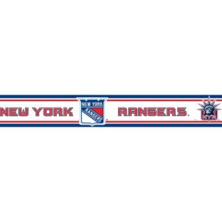 New York Rangers Wallborder   5.5x15