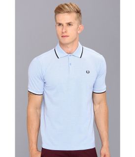 Fred Perry Twin Tipped Fred Perry Polo Mens Short Sleeve Pullover (White)