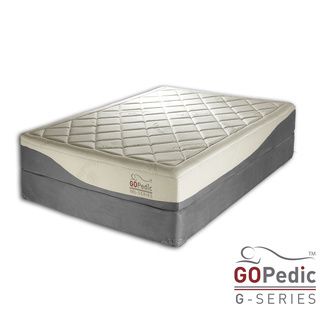 Go Pedic 8 inch Twin size Gel Memory Foam Mattress