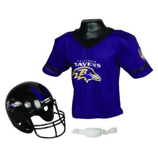 Franklin Sports NFL Ravens Helmet/Jersey set  OSFM ages 5 9
