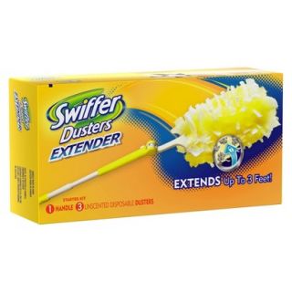 Swiffer 360 Dusters with Extendable Handle Disposable Cleaning Unscented