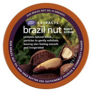 Boots Extracts Brazil Nut Body Scrub   6.7 oz