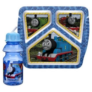 Thomas & Friends Divided Plate and Bottle Set