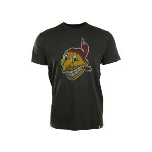 Cleveland Indians 47 Brand MLB Scrum Coop Logo T Shirt