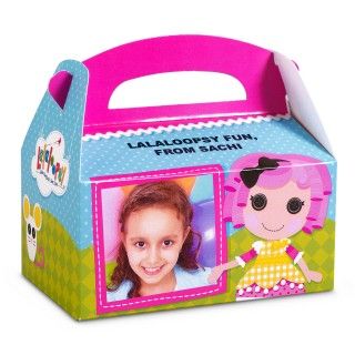 Lalaloopsy Personalized Empty Favor Boxes
