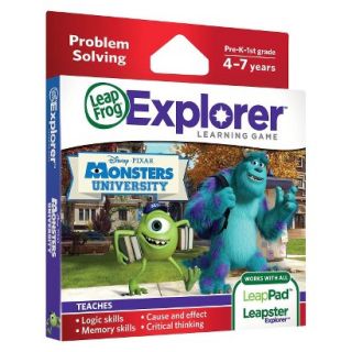 LeapFrog ExplorerLearning Game   Disney Pixar Monsters University