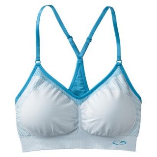 C9 by Champion Womens Seamless Bra With Removable Pads   Costume Blue XS