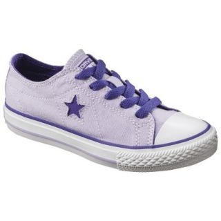 Girls Converse One Star Slip on Sneaker   Purple 5.5