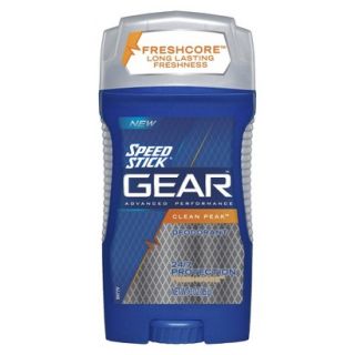 Speed Stick GEAR Clean Peak Deodorant   3 oz