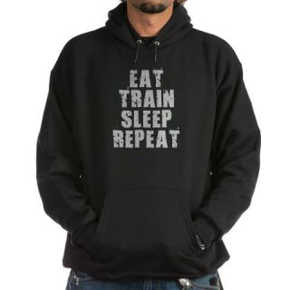  Eat, Train. Hoodie (dark)