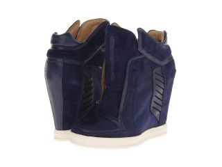 L.A.M.B. Freeda Womens Wedge Shoes (Blue)