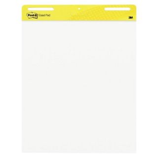 Post it Self Stick Easel Pads   White (30 Sheets Per Pad)