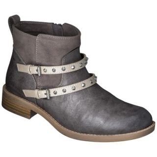 Womens Mossimo Supply Co. Katrina Ankle Boots   Grey 5.5