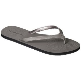 Womens Mossimo Supply Co. Lissie Flip Flop   Grey 5 6