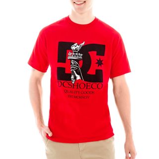Dc Shoes DC Freedom Graphic Tee, Red, Mens