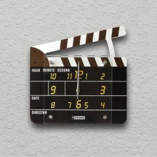 Clapboard Clock