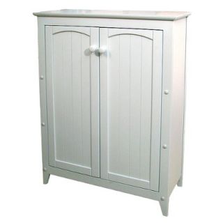 Kitchen Storage Pantry White Double Door Jelly Cabinet